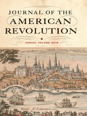 cover image of Journal of the American Revolution 2018